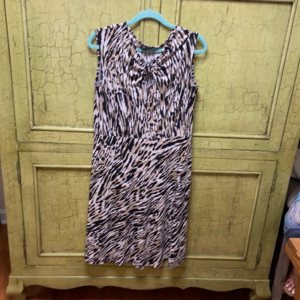 Jones New York Collection Animal Print Dress